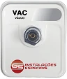 Canopla para ponto de consumo de Vácuo - GS Instalações